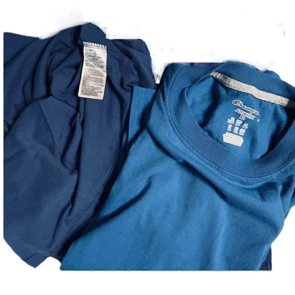 Blue Extra Large T-shirts - variety of shades